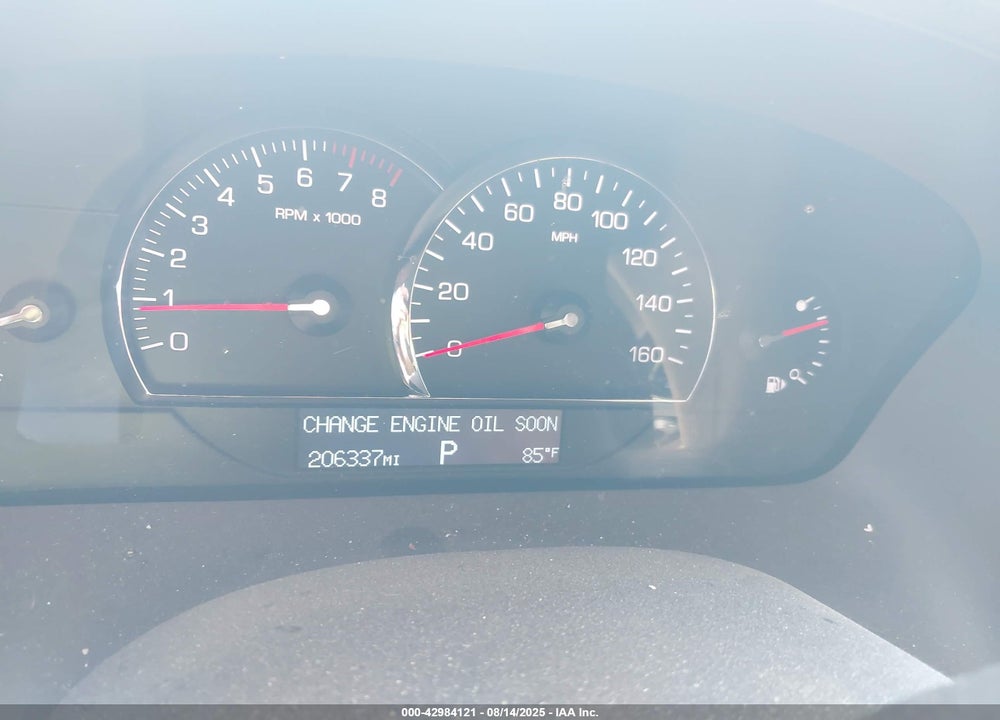 2008 CADILLAC SRX VIN: 1GYEE437X80198325
