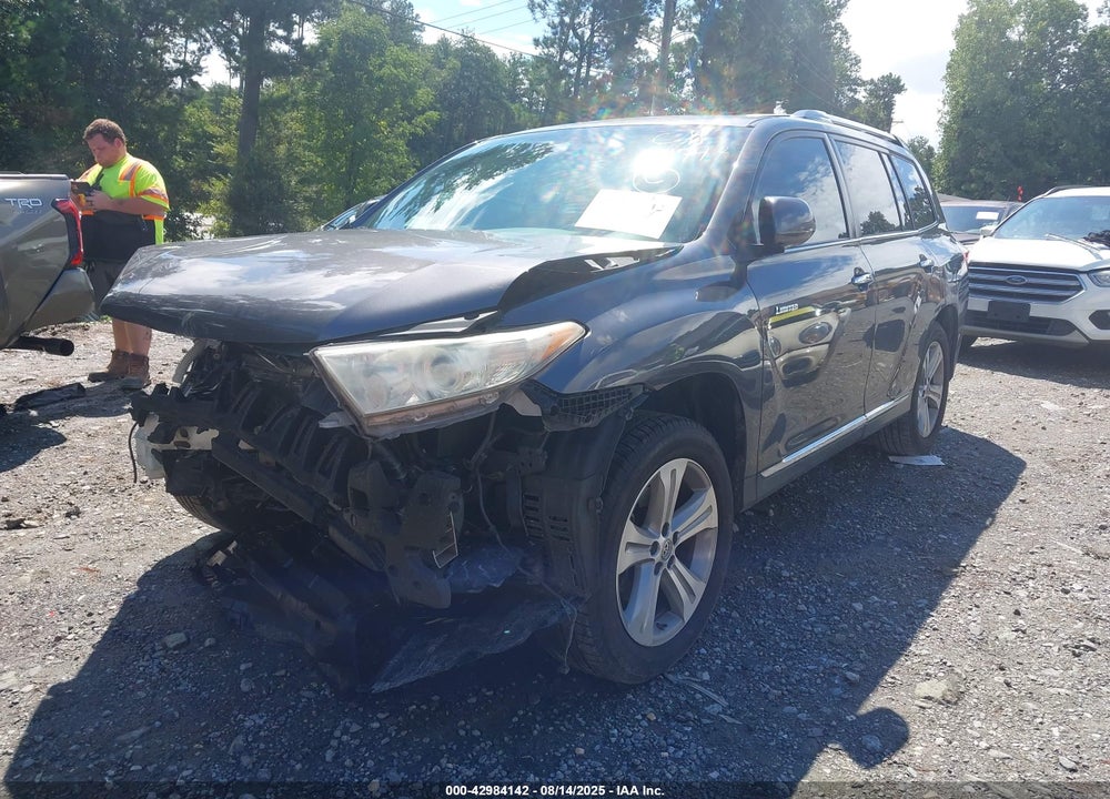 2013 TOYOTA HIGHLANDER VIN: 5TDYK3EH6DS104797