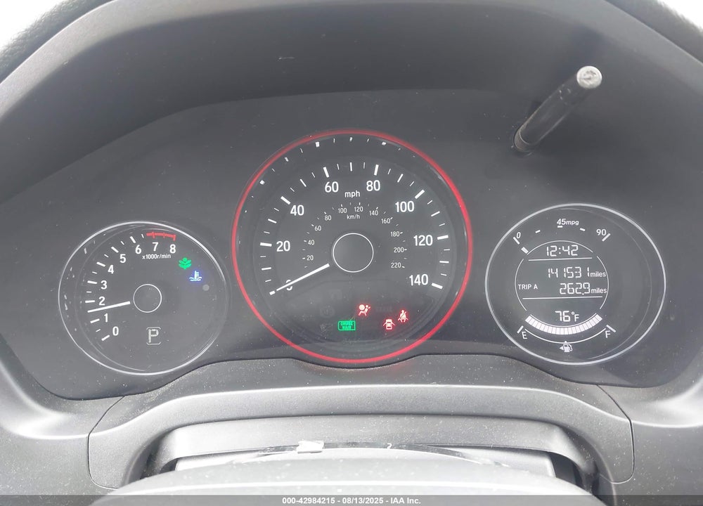 2016 HONDA HR-V EX-L VIN: 3CZRU6H73GM708955