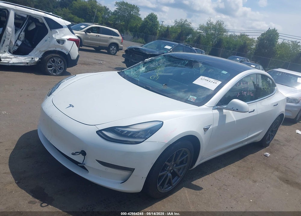 2019 TESLA MODEL 3 LONG RANGE/PERFORMANCE VIN: 5YJ3E1EB9KF493390