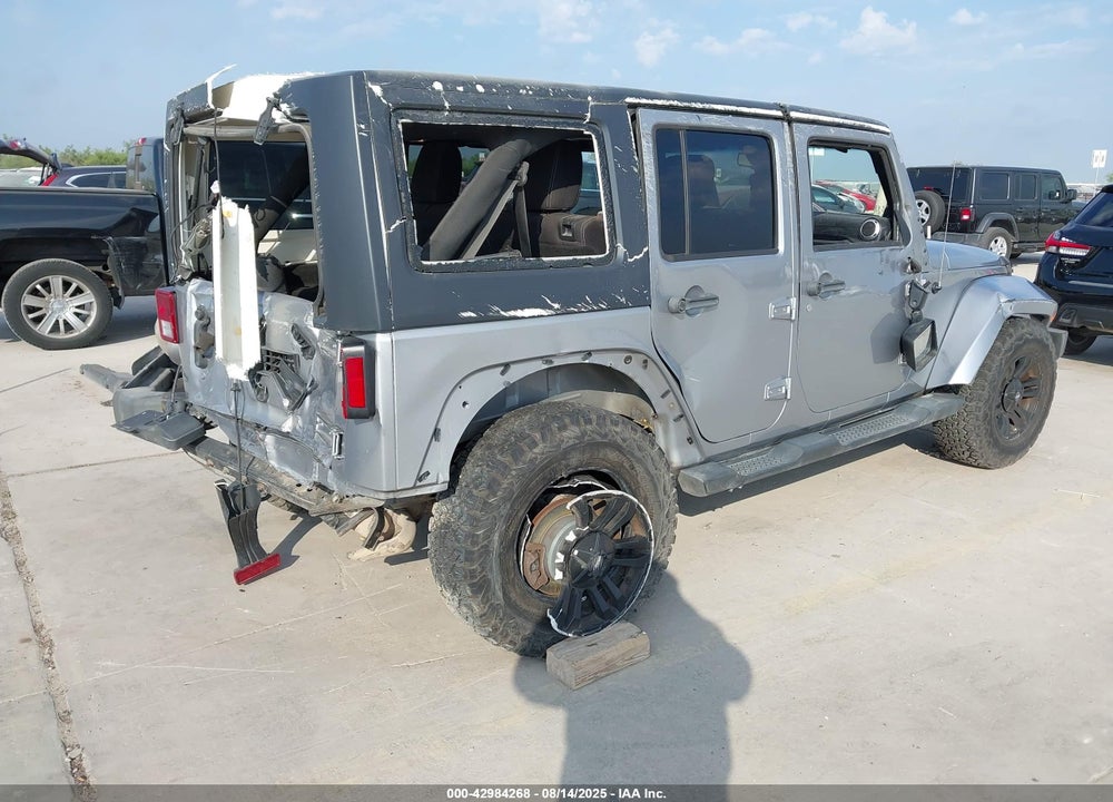 2013 JEEP WRANGLER UNLIMITED VIN: 1C4HJWEG1DL550451