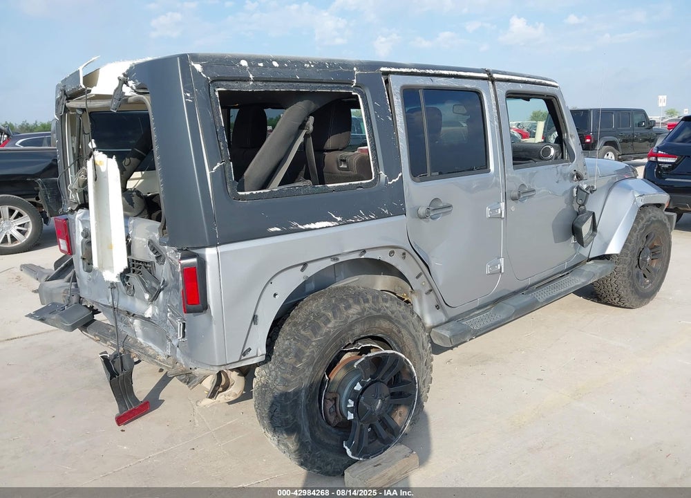 2013 JEEP WRANGLER UNLIMITED VIN: 1C4HJWEG1DL550451