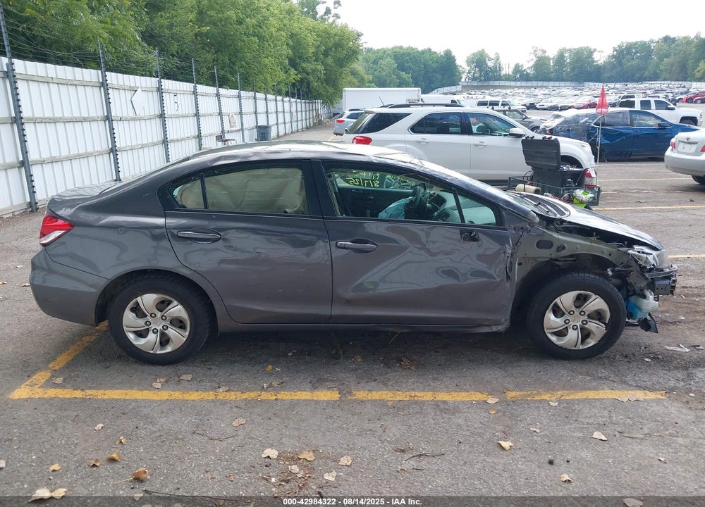 2015 HONDA CIVIC VIN: 19XFB2F50FE117354