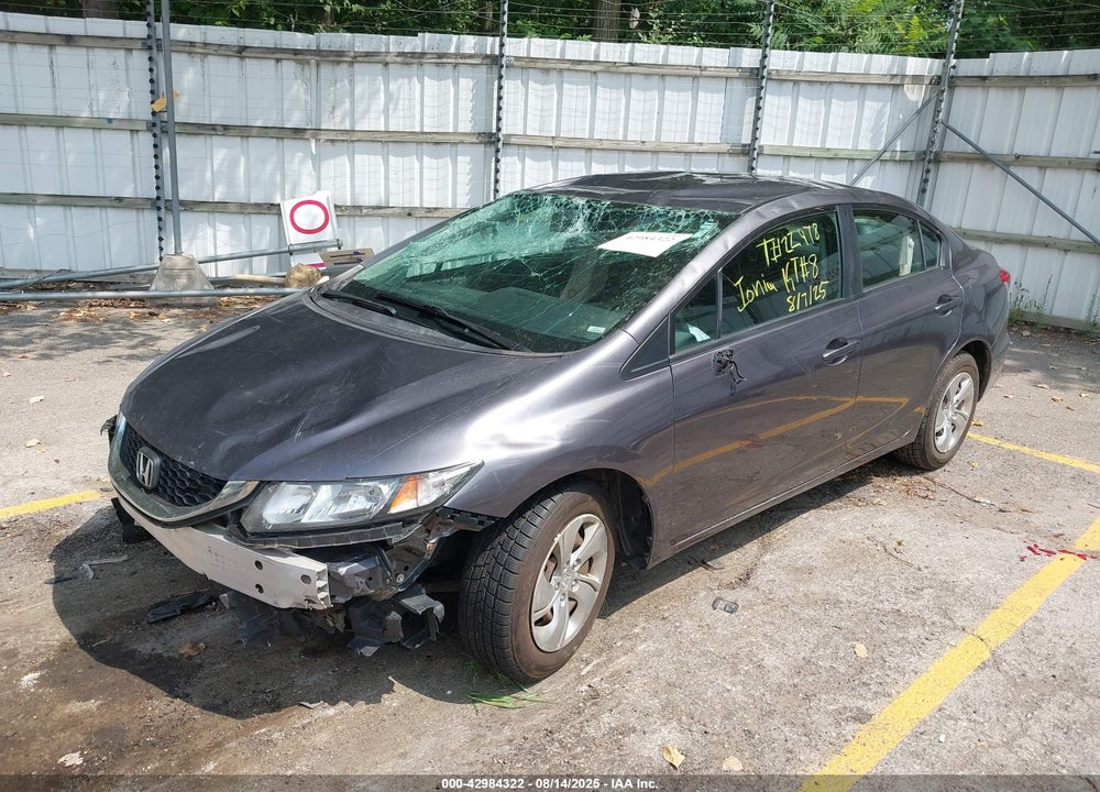 2015 HONDA CIVIC VIN: 19XFB2F50FE117354