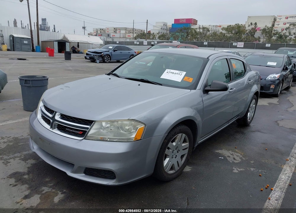 2013 DODGE AVENGER VIN: 1C3CDZAB4DN622913