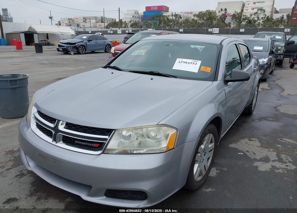 2013 DODGE AVENGER VIN: 1C3CDZAB4DN622913