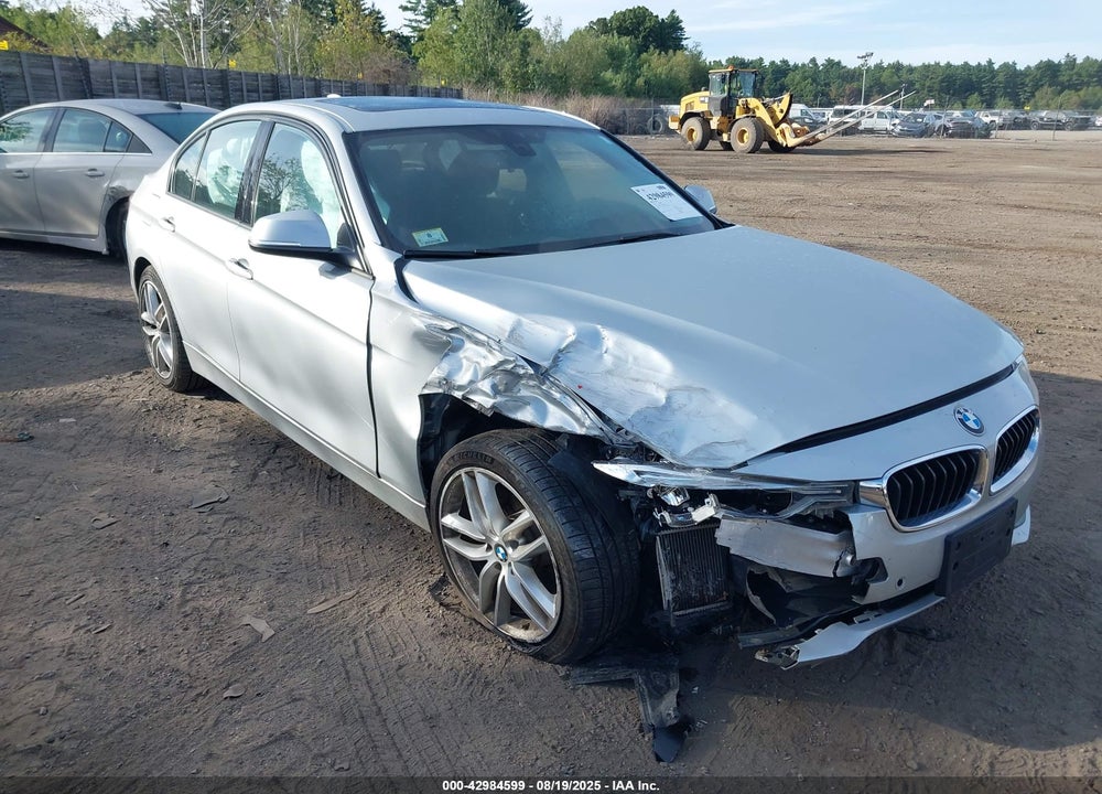 2016 BMW 3 SERIES VIN: WBA8E7C57GK572893