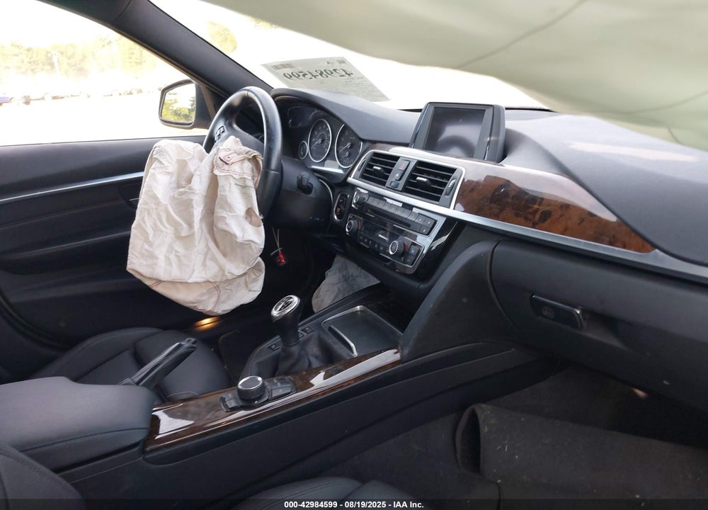 2016 BMW 3 SERIES VIN: WBA8E7C57GK572893