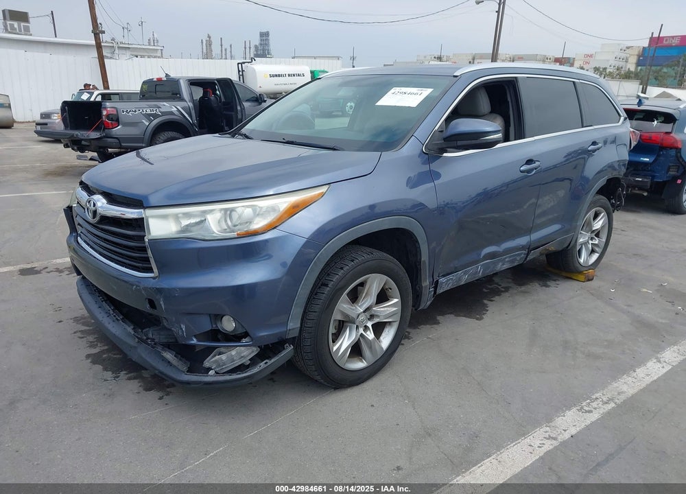 2014 TOYOTA HIGHLANDER VIN: 5TDDKRFH5ES056338