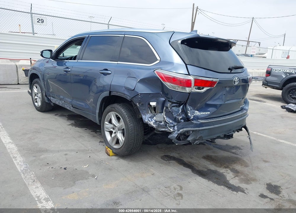 2014 TOYOTA HIGHLANDER VIN: 5TDDKRFH5ES056338
