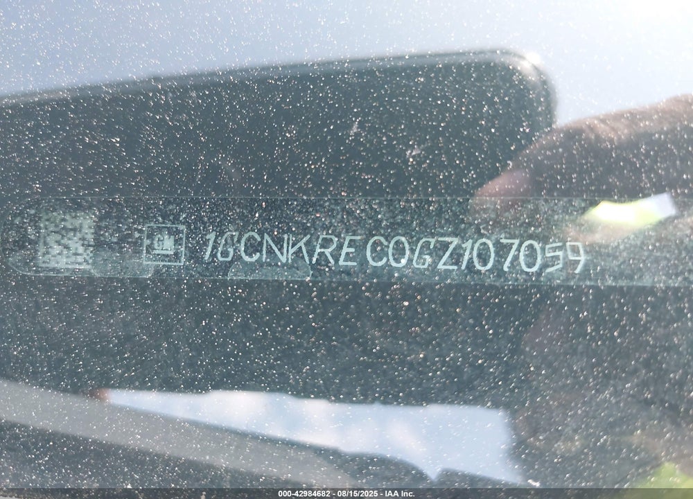 2016 CHEVROLET SILVERADO 1500 VIN: 1GCNKREC0GZ107059