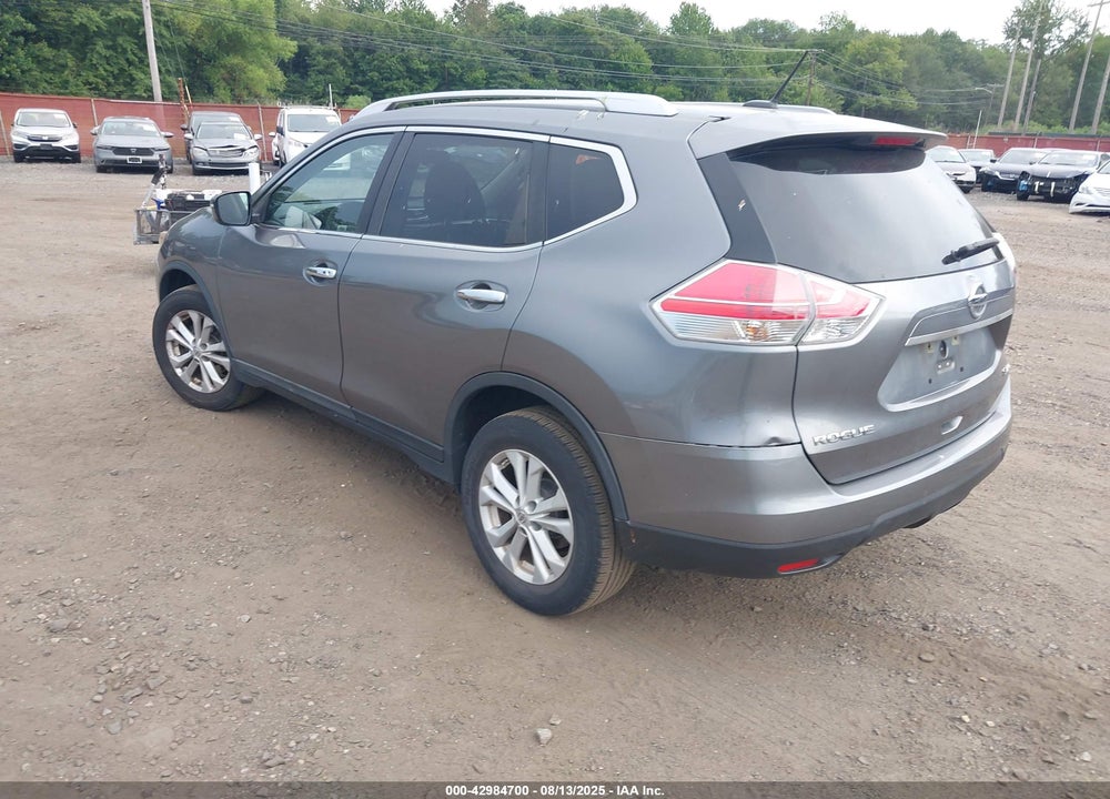 2016 NISSAN ROGUE VIN: KNMAT2MV0GP618742