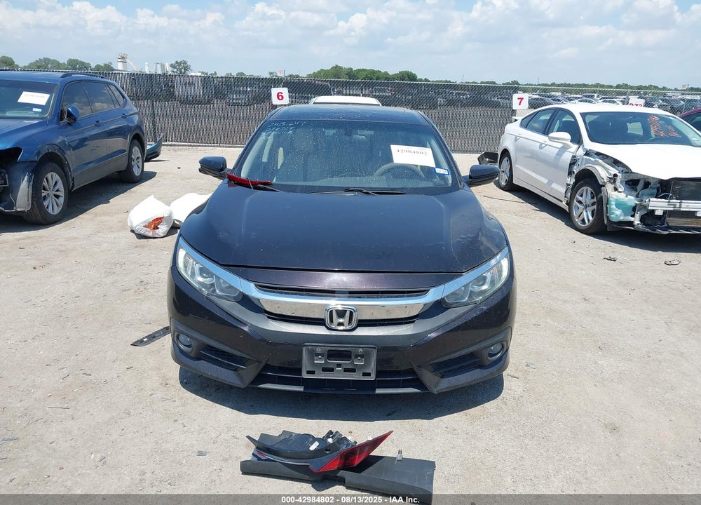2016 HONDA CIVIC VIN: 19XFC1F34GE213625