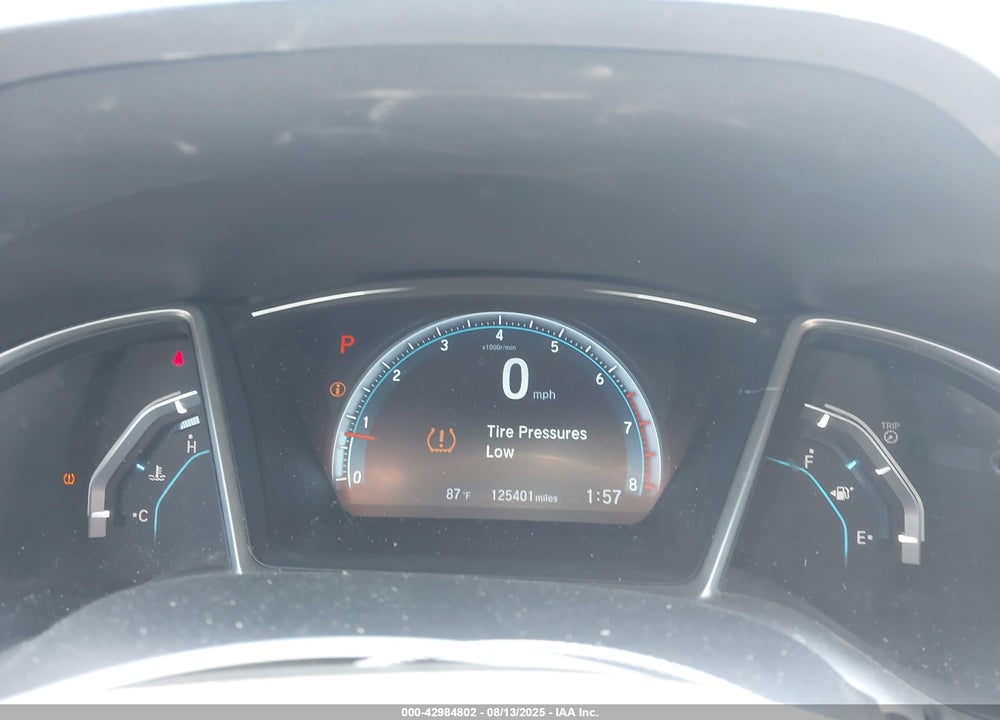 2016 HONDA CIVIC VIN: 19XFC1F34GE213625