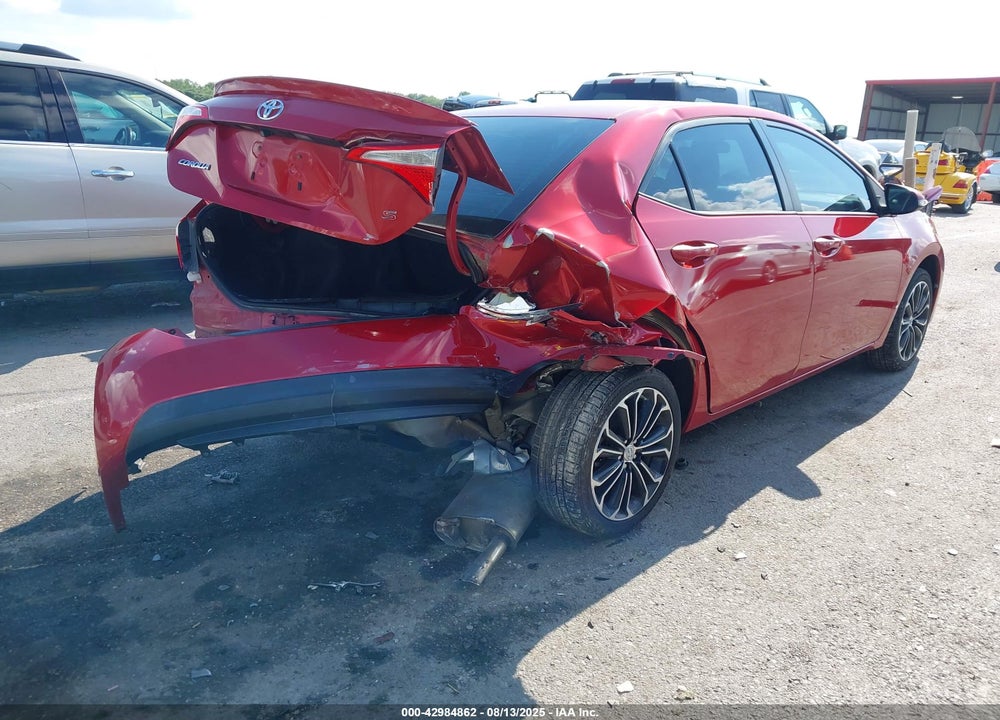 2014 TOYOTA COROLLA VIN: 5YFBURHE6EP138429