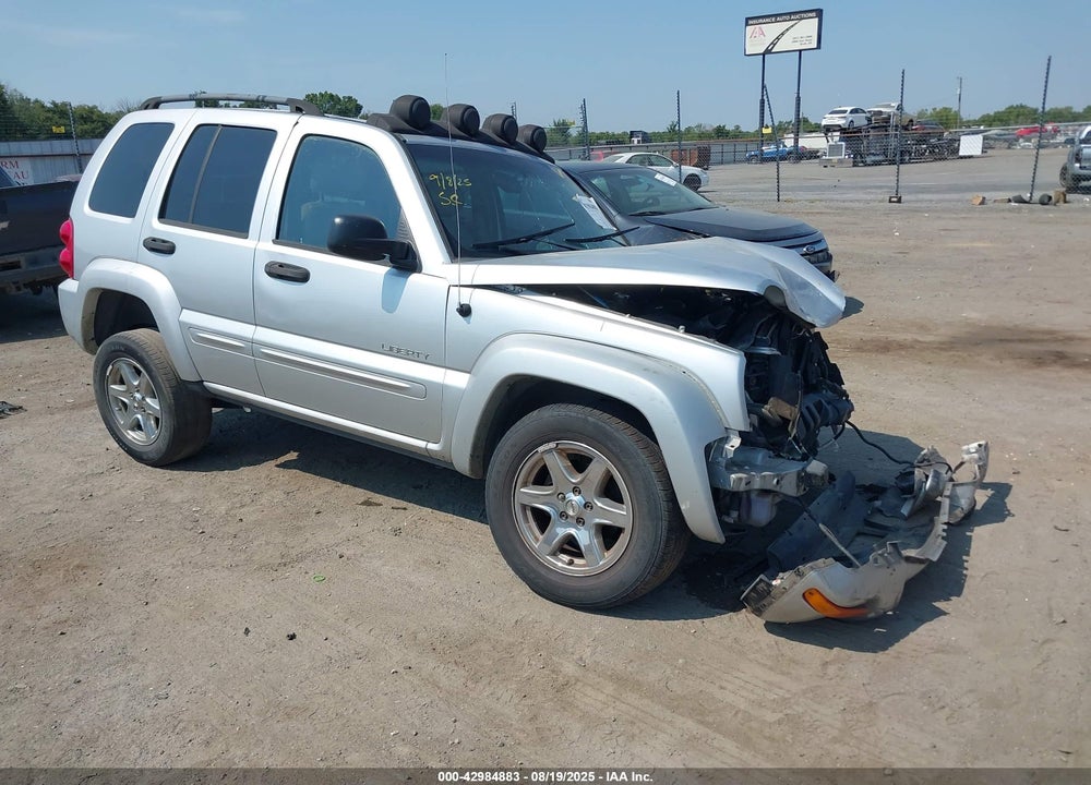 2004 JEEP LIBERTY LIMITED EDITION VIN: 1J4GL58K04W218719