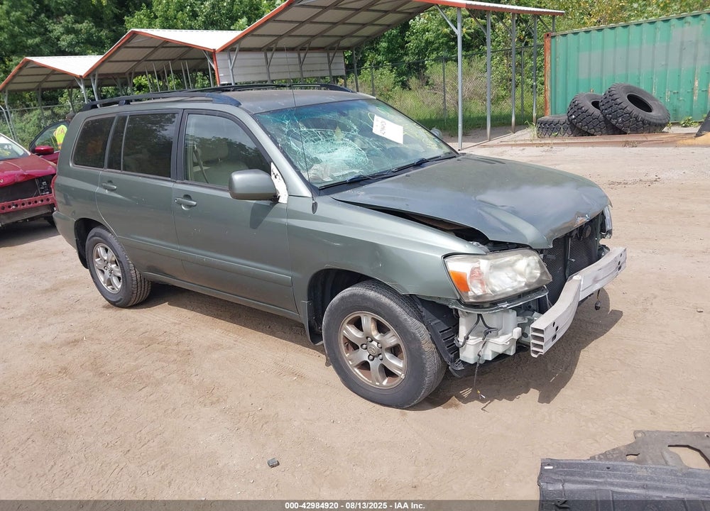 2005 TOYOTA HIGHLANDER V6 VIN: JTEDP21A450083631