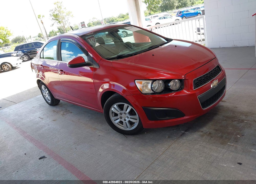2013 CHEVROLET SONIC LT AUTO VIN: 1G1JC5SB2D4102267