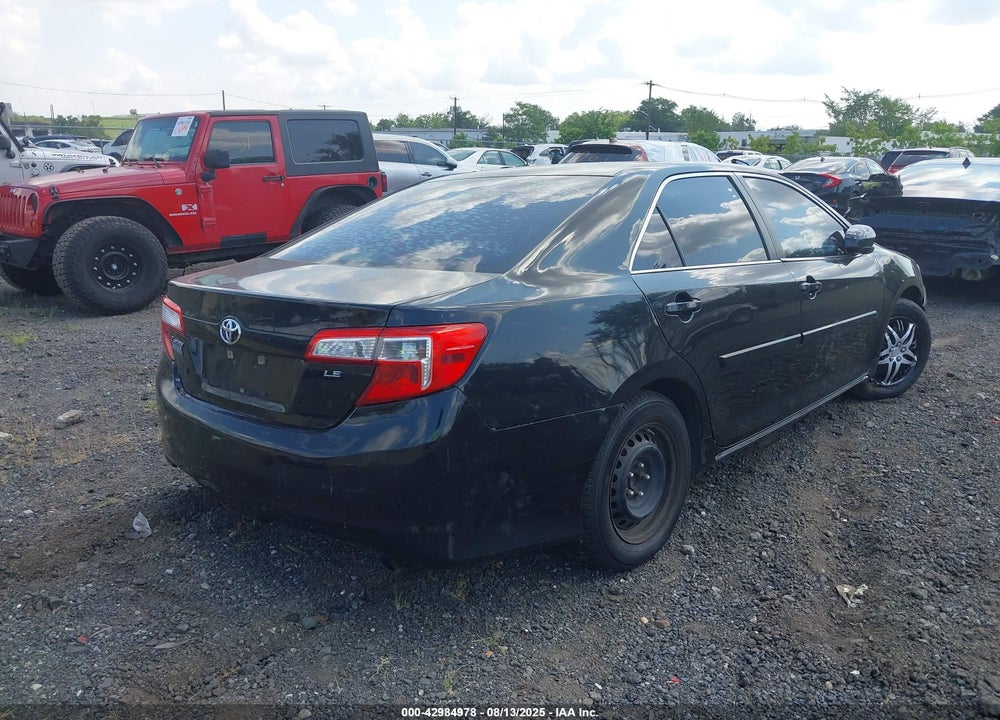2013 TOYOTA CAMRY LE VIN: 4T1BF1FK4DU287813