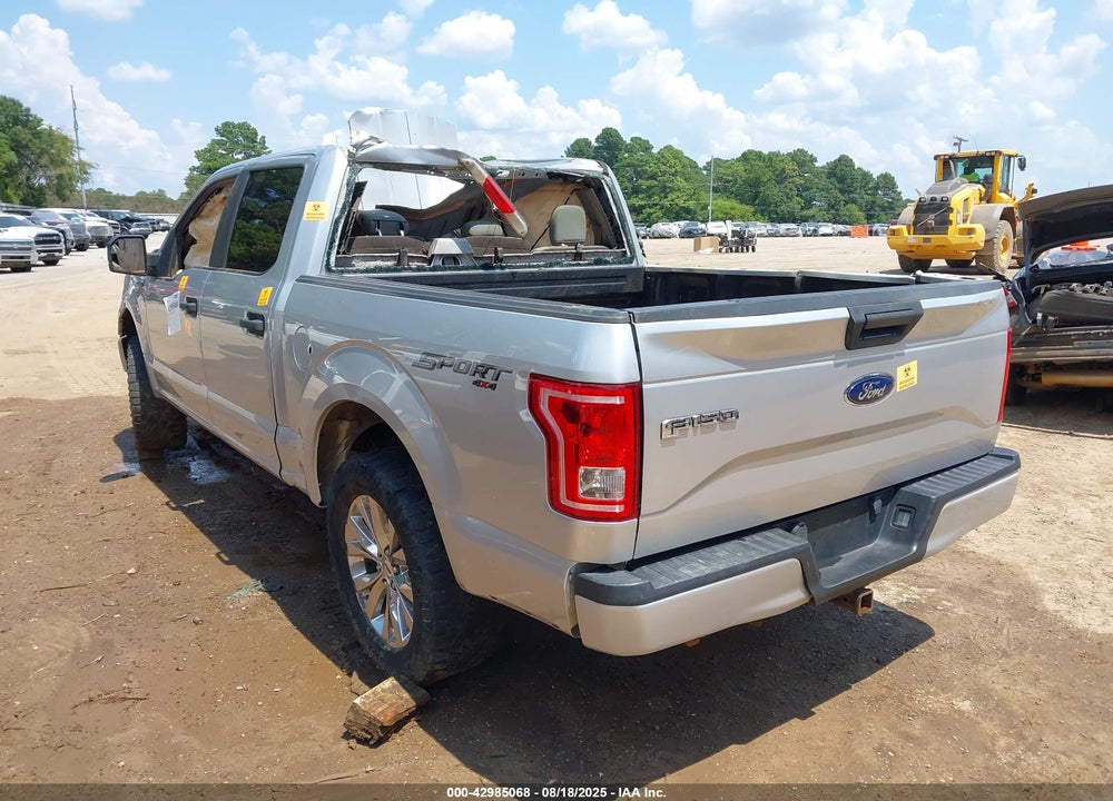 2017 FORD F-150 VIN: 1FTEW1EF8HFA27270