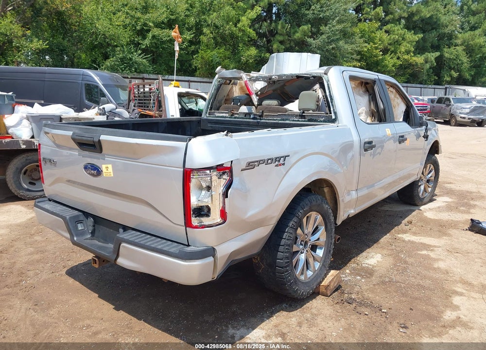 2017 FORD F-150 VIN: 1FTEW1EF8HFA27270