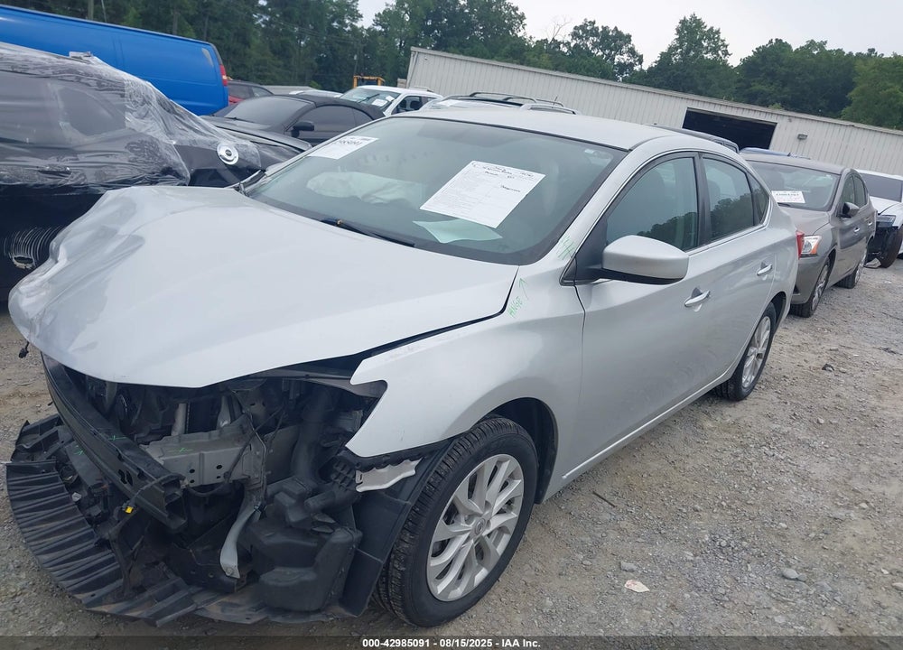 2018 NISSAN SENTRA SV VIN: 3N1AB7AP3JL664240