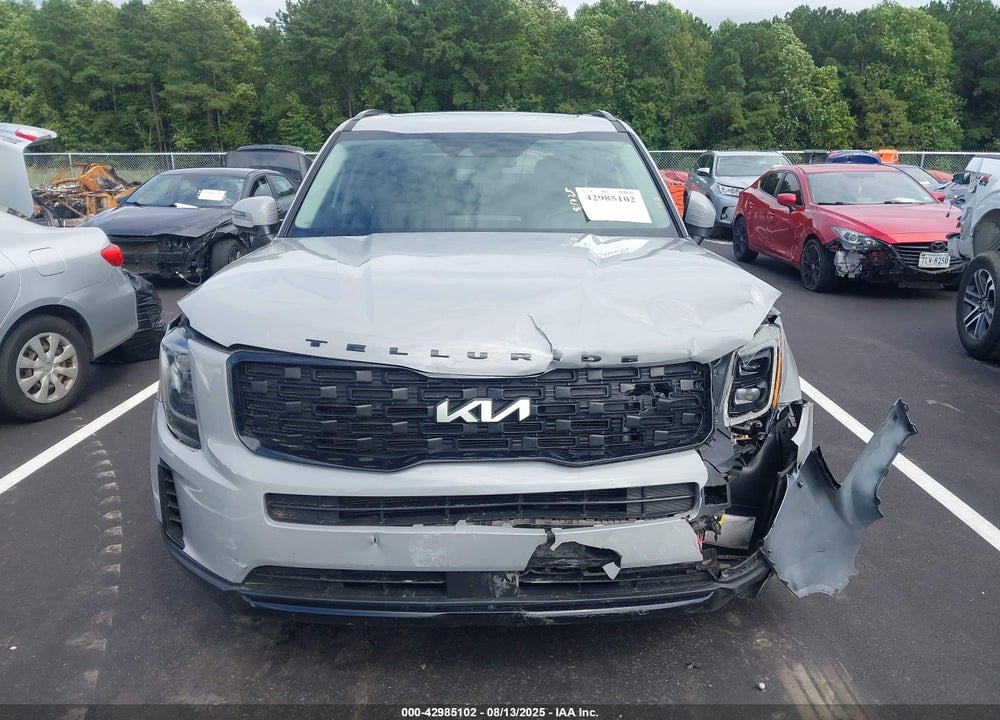 2022 KIA TELLURIDE VIN: 5XYP3DHC6NG227237