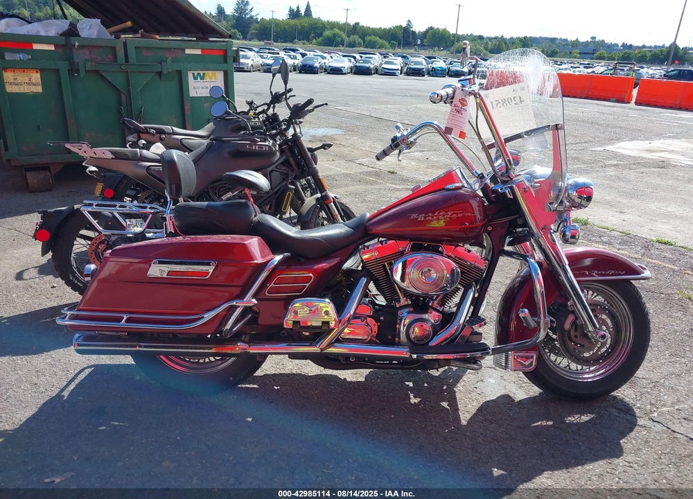 2000 HARLEY-DAVIDSON FLHRI VIN: 1HD1FBW17YY609368