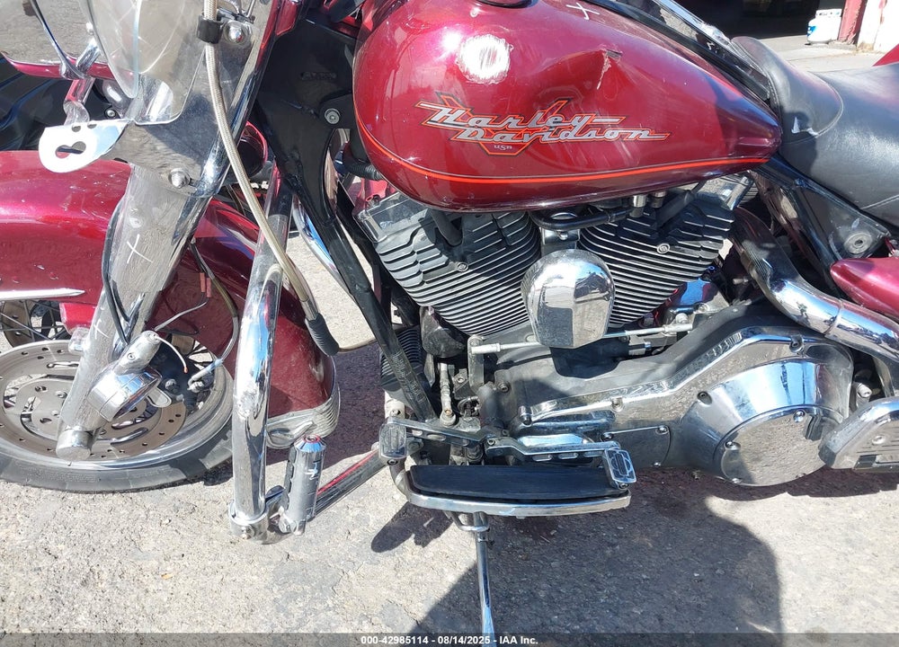 2000 HARLEY-DAVIDSON FLHRI VIN: 1HD1FBW17YY609368