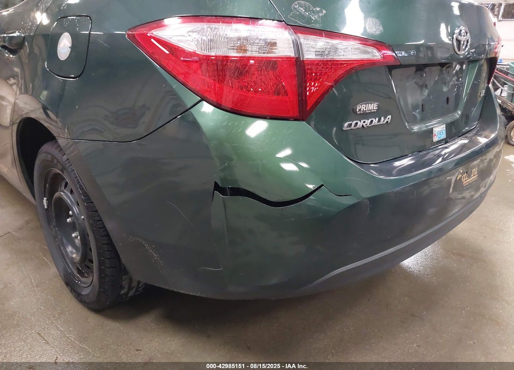 2016 TOYOTA COROLLA LE VIN: 2T1BURHE4GC576398