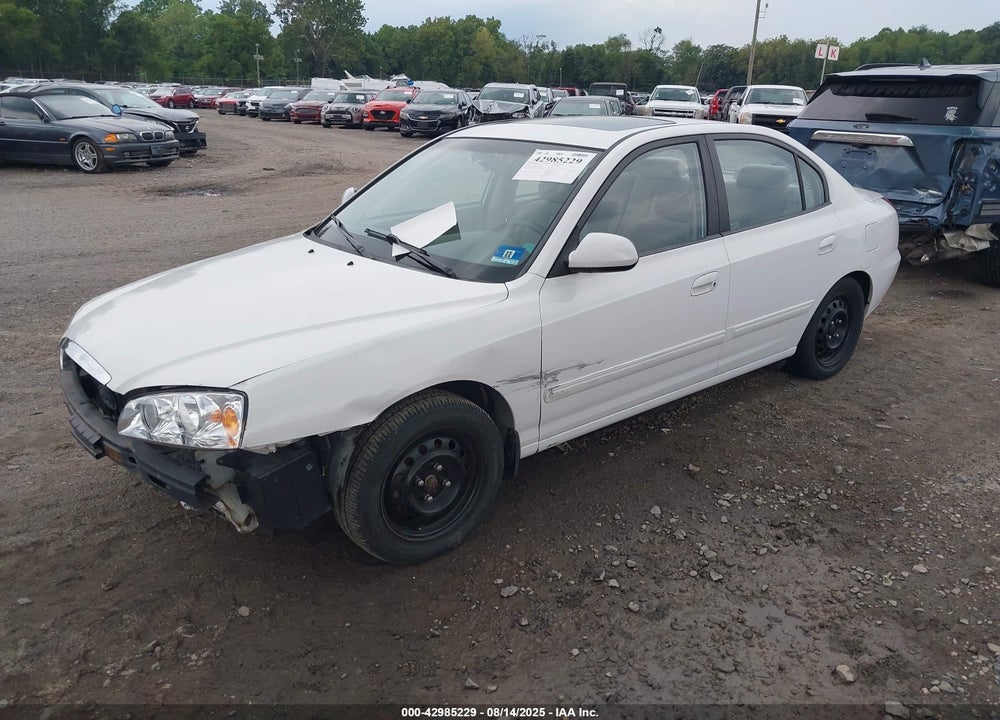 2006 HYUNDAI ELANTRA GLS/LIMITED VIN: KMHDN46D66U272876