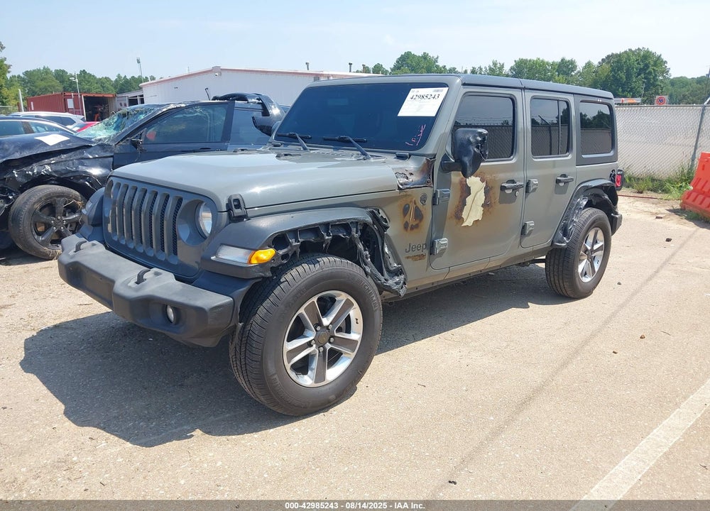 2019 JEEP WRANGLER UNLIMITED SPORT S 4X4 VIN: 1C4HJXDG8KW535173