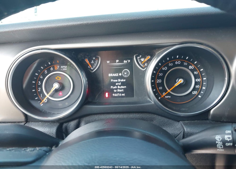 2019 JEEP WRANGLER UNLIMITED SPORT S 4X4 VIN: 1C4HJXDG8KW535173
