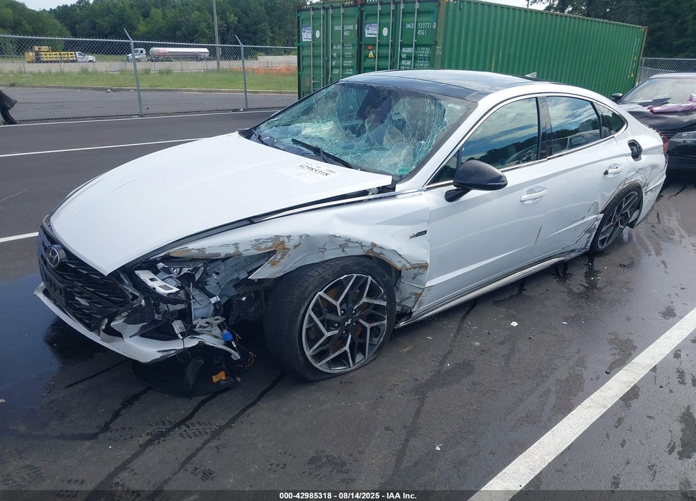 2021 HYUNDAI SONATA N LINE VIN: 5NPEK4JC2MH127776