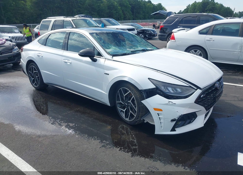 2021 HYUNDAI SONATA N LINE VIN: 5NPEK4JC2MH127776