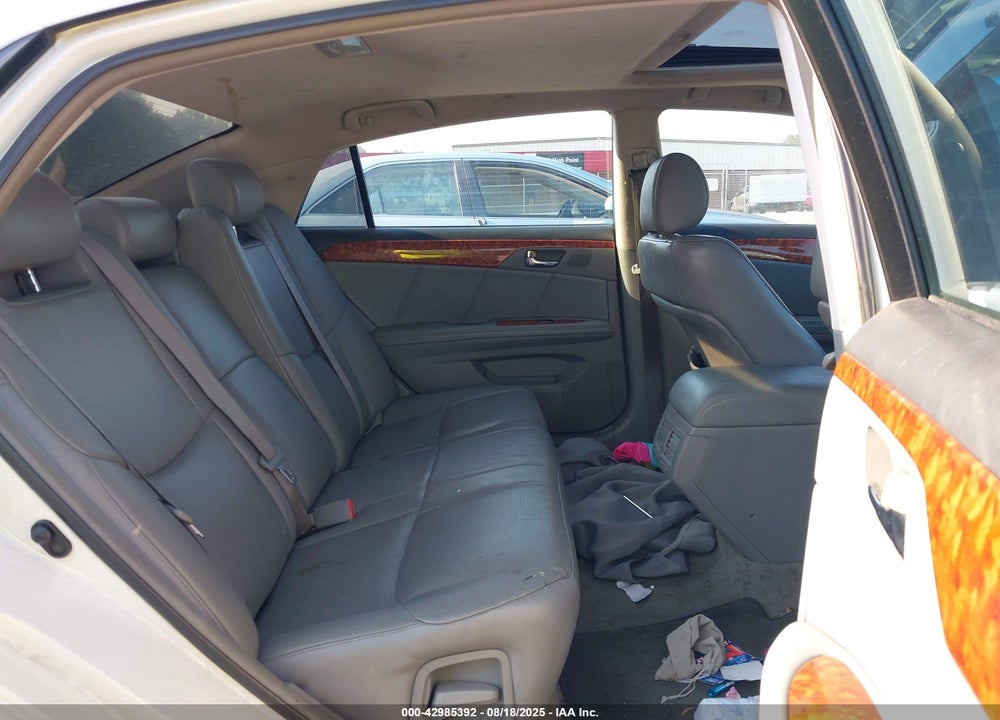 2007 TOYOTA AVALON LIMITED VIN: 4T1BK36B27U196681