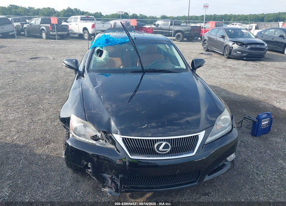 2012 LEXUS IS 350C VIN: JTHFE2C29C2507281