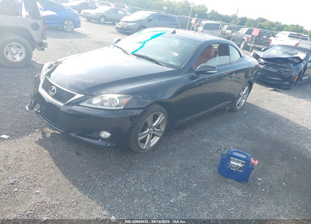 2012 LEXUS IS 350C VIN: JTHFE2C29C2507281