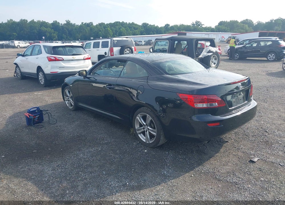 2012 LEXUS IS 350C VIN: JTHFE2C29C2507281