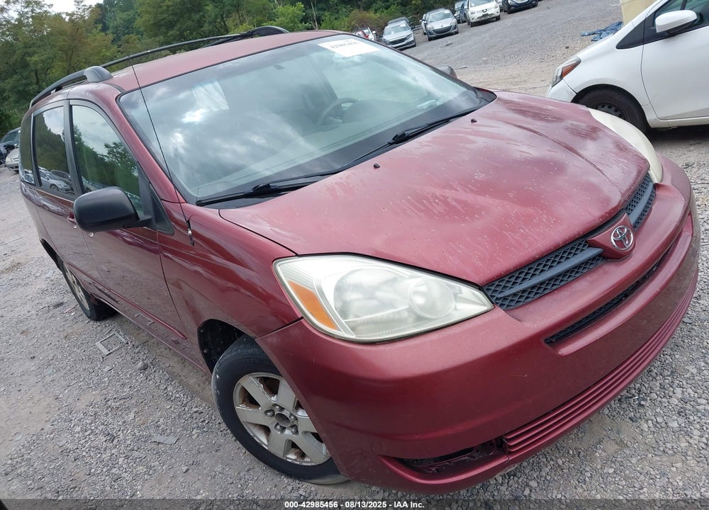 2004 TOYOTA SIENNA LE VIN: 5TDZA23C84S001955