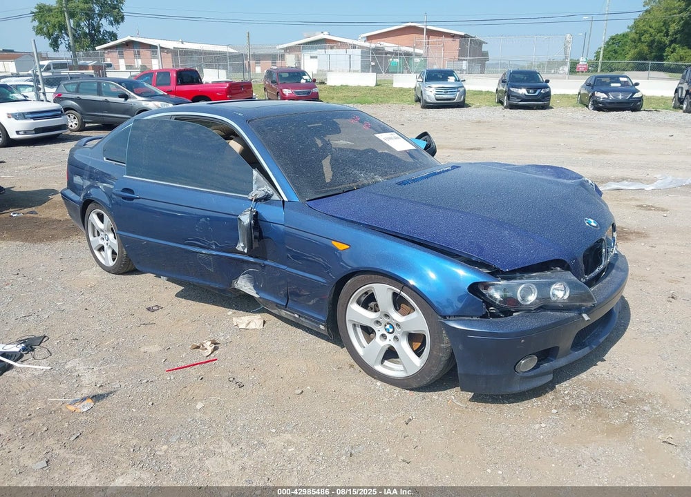 2004 BMW 325CI VIN: WBABD33404PL01021