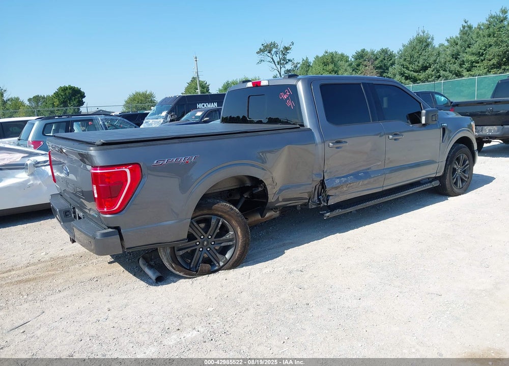 2022 FORD F-150 XLT VIN: 1FTFW1E82NKD19621