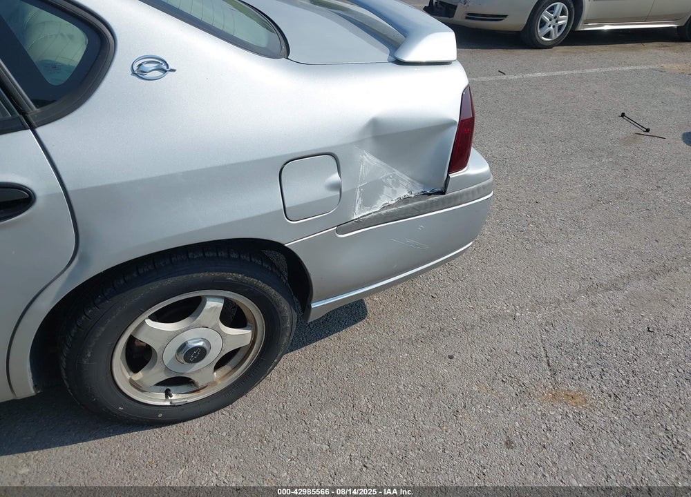 2001 CHEVROLET IMPALA LS VIN: 2G1WH55K819364161