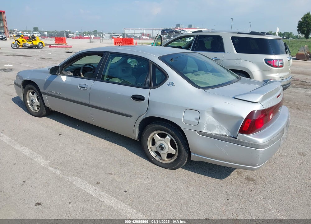 2001 CHEVROLET IMPALA LS VIN: 2G1WH55K819364161