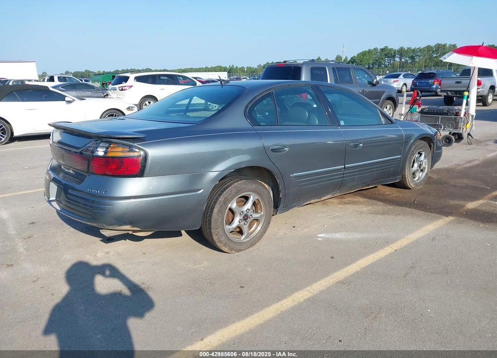 2005 PONTIAC BONNEVILLE SE VIN: 1G2HX52K95U187303