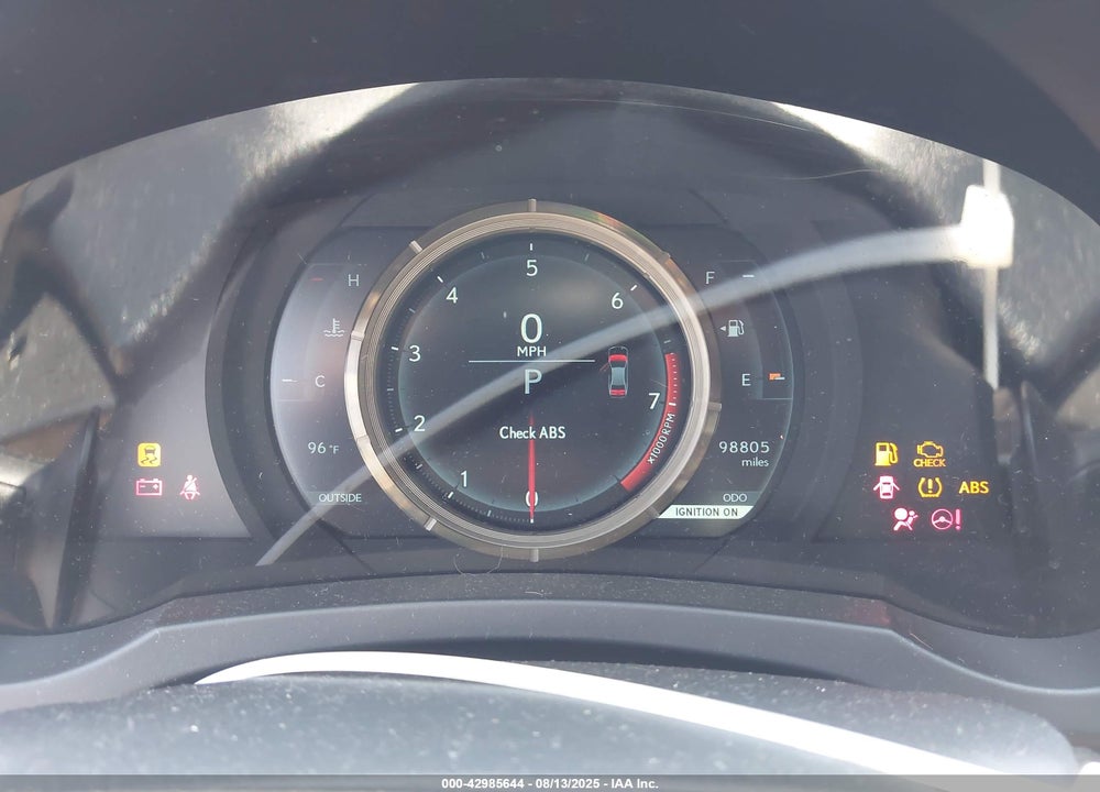 2015 LEXUS IS 250 VIN: JTHBF1D27F5080934