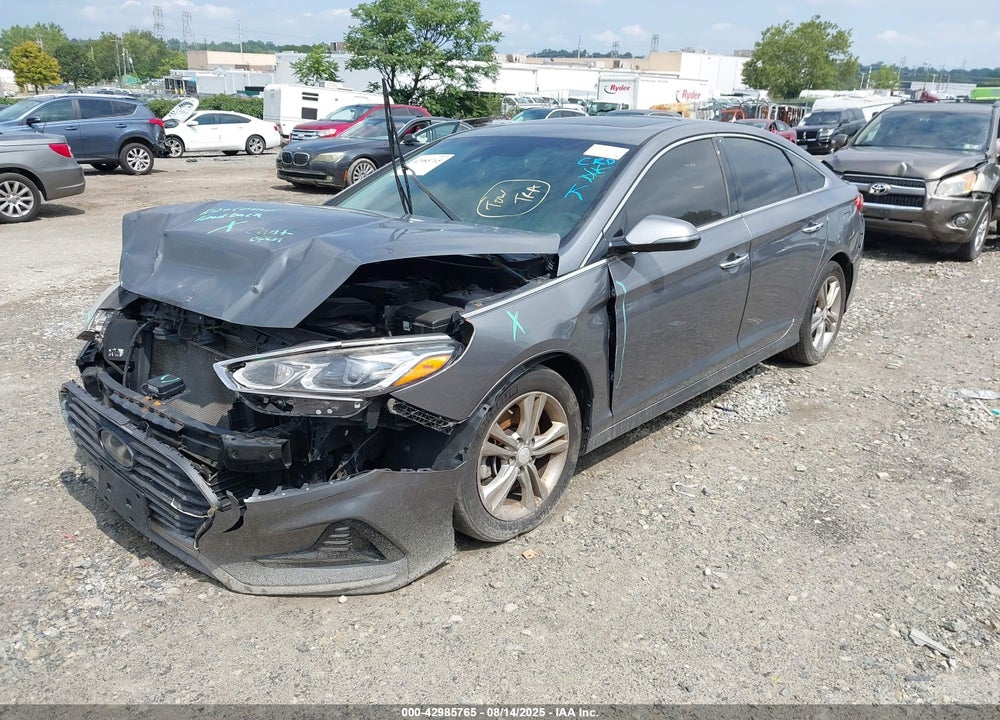 2018 HYUNDAI SONATA VIN: 5NPE34AF4JH611709