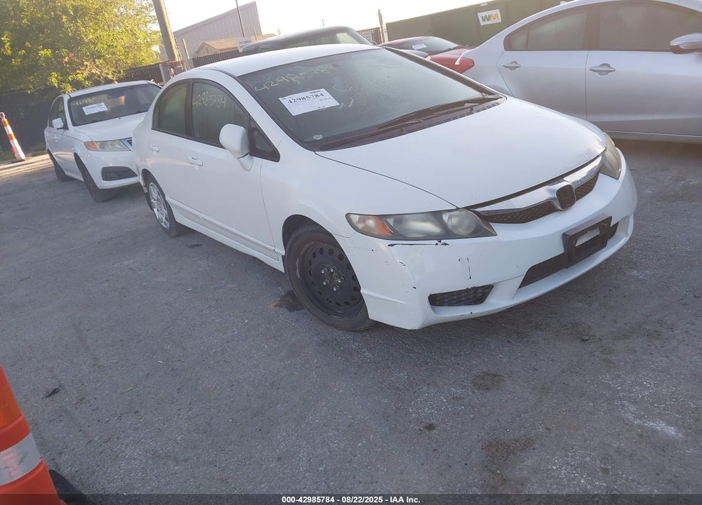 2010 HONDA CIVIC LX VIN: 19XFA1F53AE071623