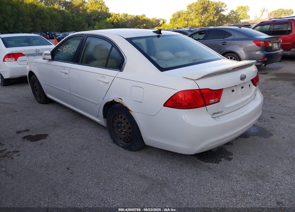 2009 KIA OPTIMA VIN: KNAGE228795338054