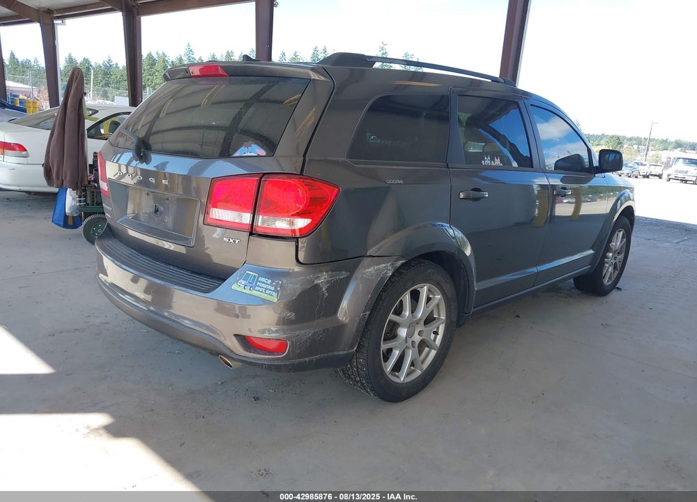 2015 DODGE JOURNEY SXT VIN: 3C4PDCBG0FT588833